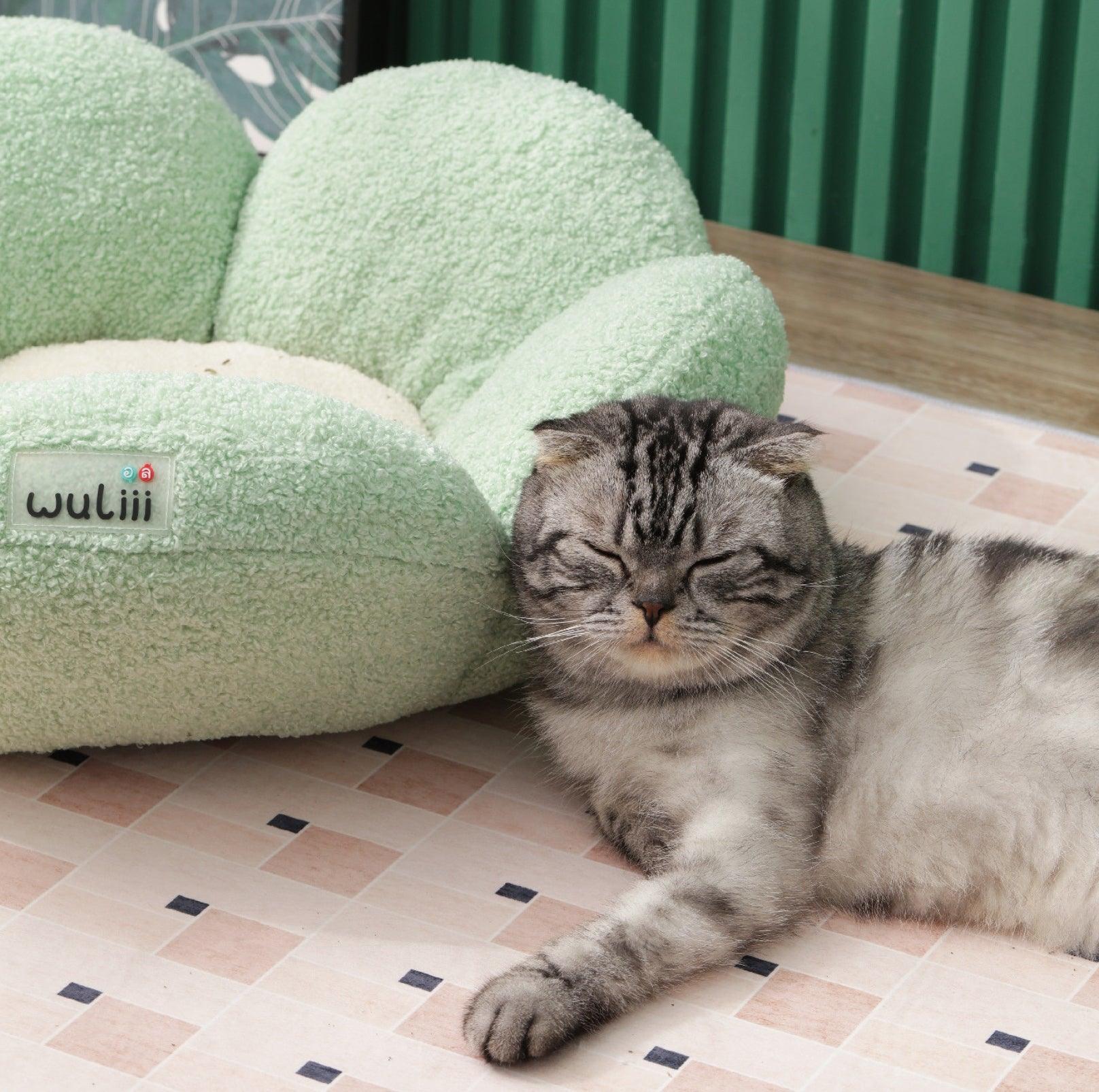 Wuliii Flower Style Cozy Pet Bed