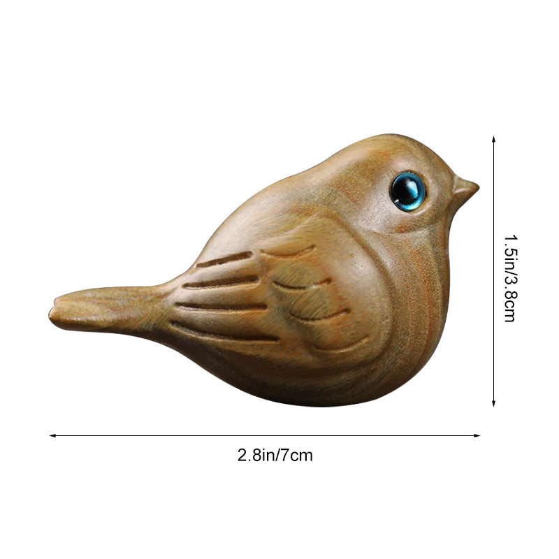 Handmade Wood Carved Bird