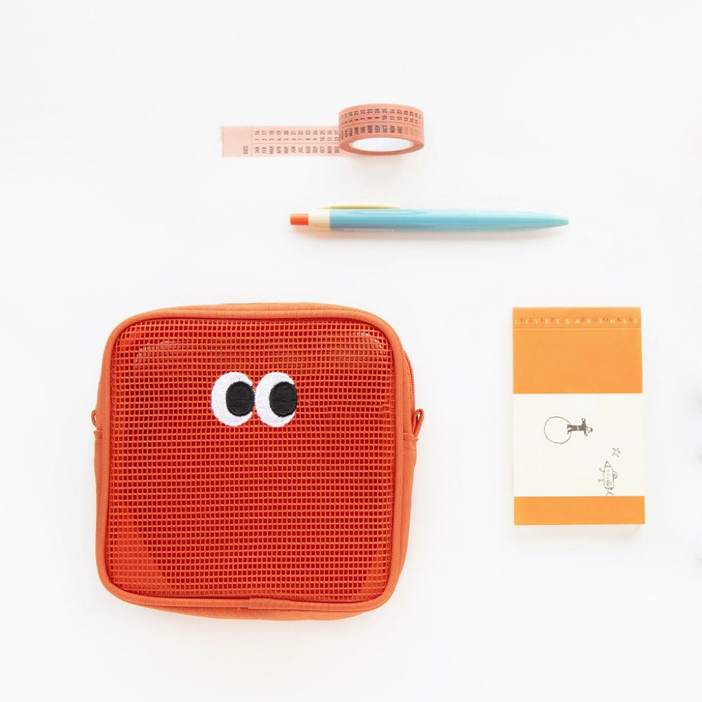 Googly Eyes Hollow Bag - Cube