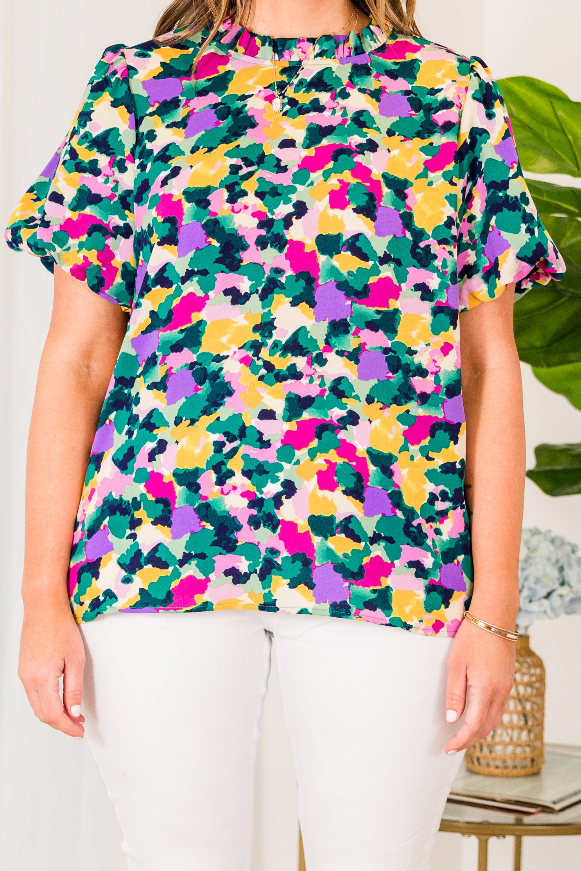 Open To Your Thoughts Top. Purple