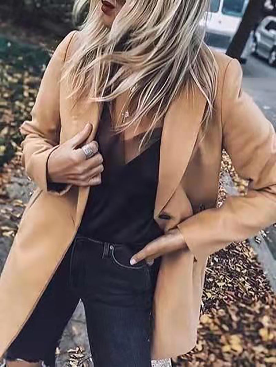 Fashion Slim-Fit Tweed Jacket