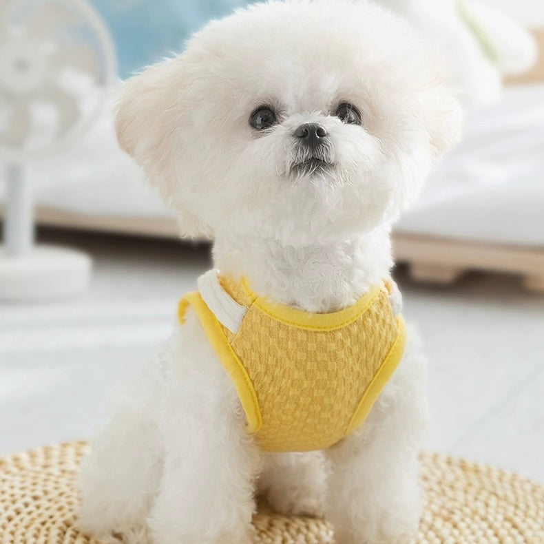 Chicken Duck Pattern Dog Harness Vest