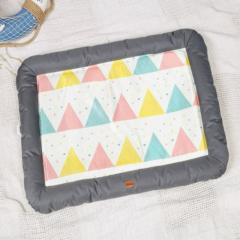 Kennel Cold Silk Pet Summer Bed