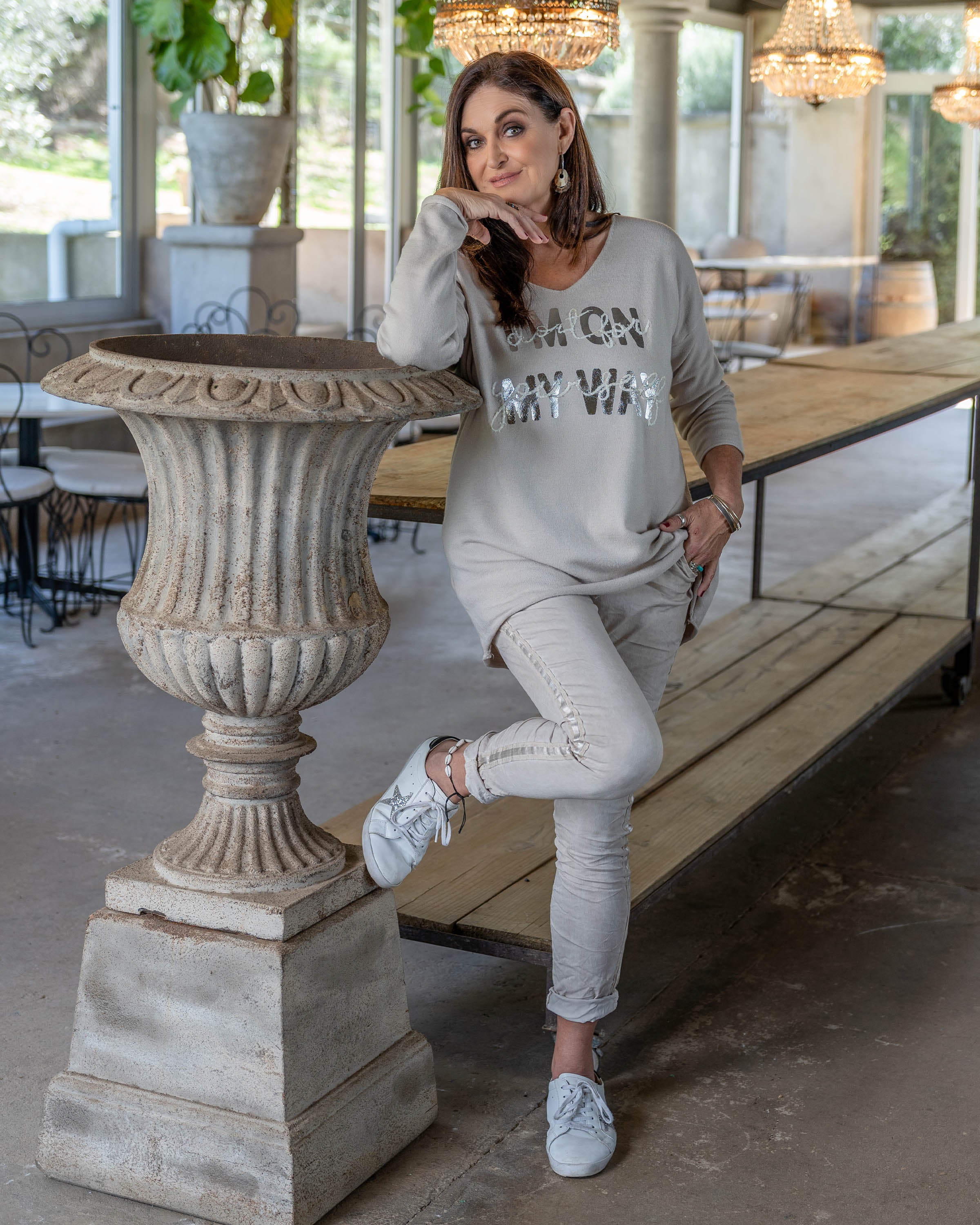 Do It For Yourself Knit | Oatmeal