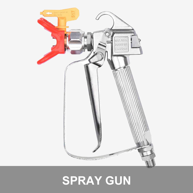 Airless paint spray gun