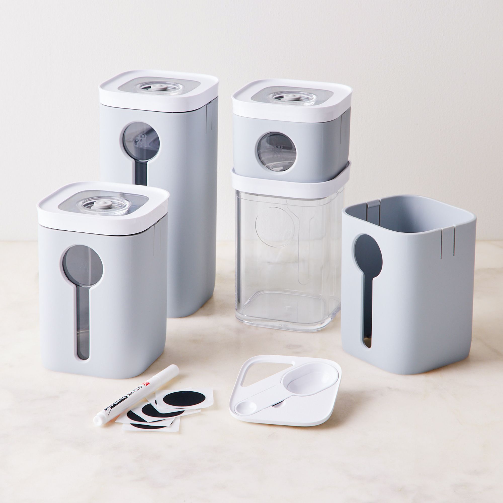 Cube Storage Containers 6 Piece Set