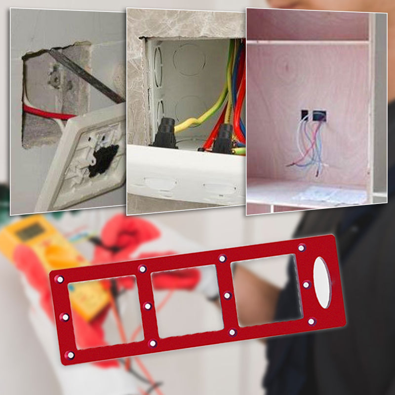 86 Type Sockets Aluminum Alloy Slotting Template