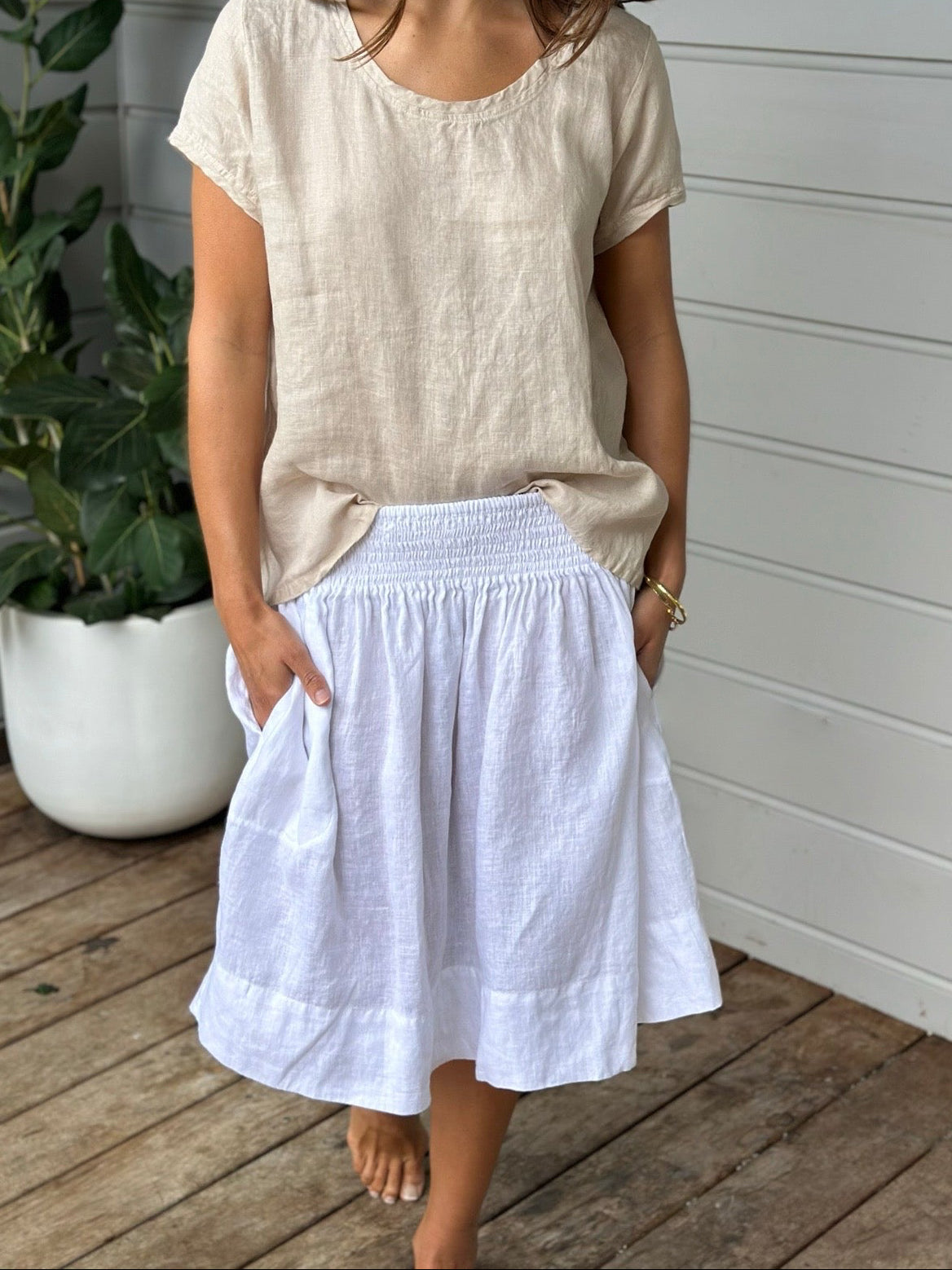 white linen