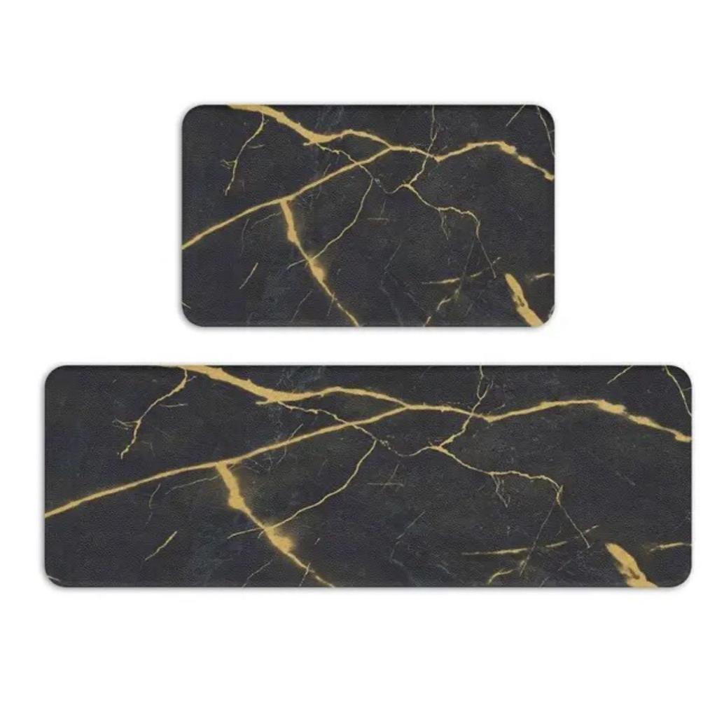Elegant Super Absorbent Floor Mat (Pack Of Big & Small)
