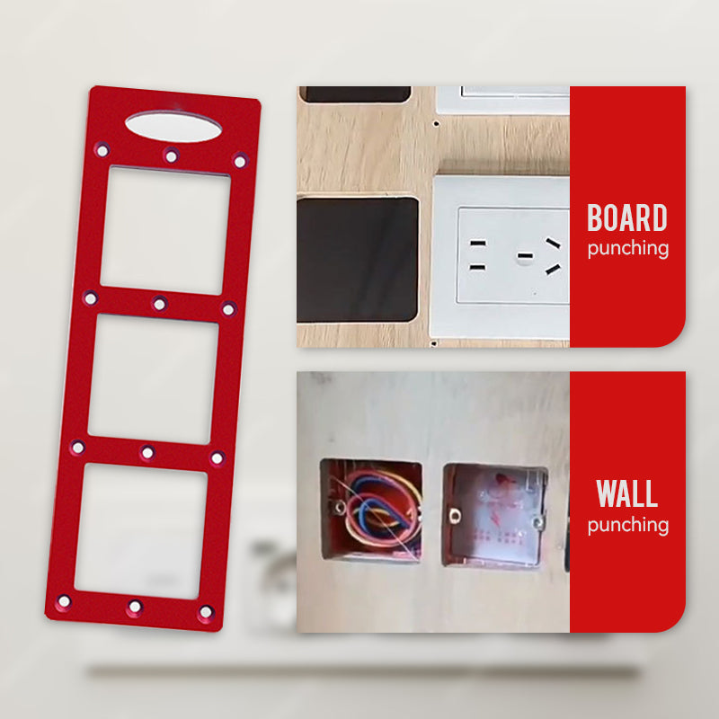 86 Type Sockets Aluminum Alloy Slotting Template