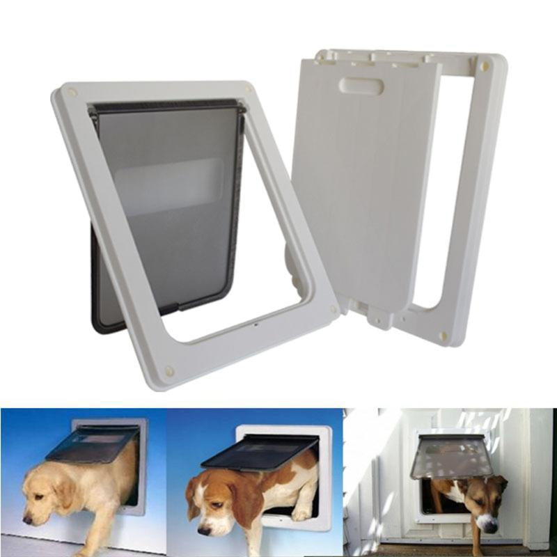 4 Way Magnetic Lockable Flap Door For Pet