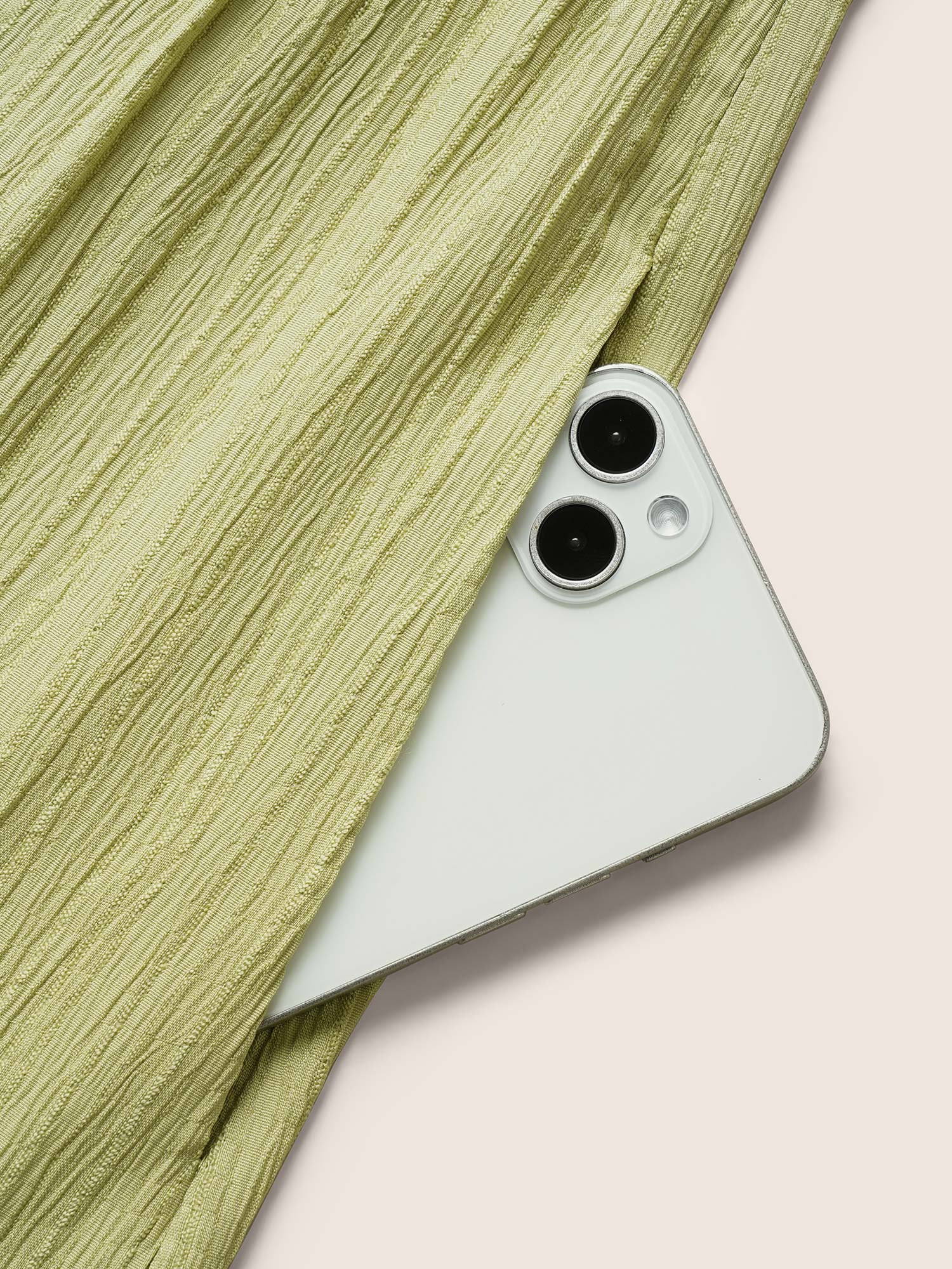 Texture Gathered Ruffle Layered Hem Midi Dress