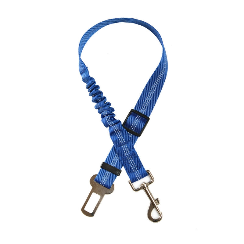 Pet Safety Belt Retractable Car Pet Car Traction Rope Reflective Safety Rope Dog Explosion-proof Flushing Supplies