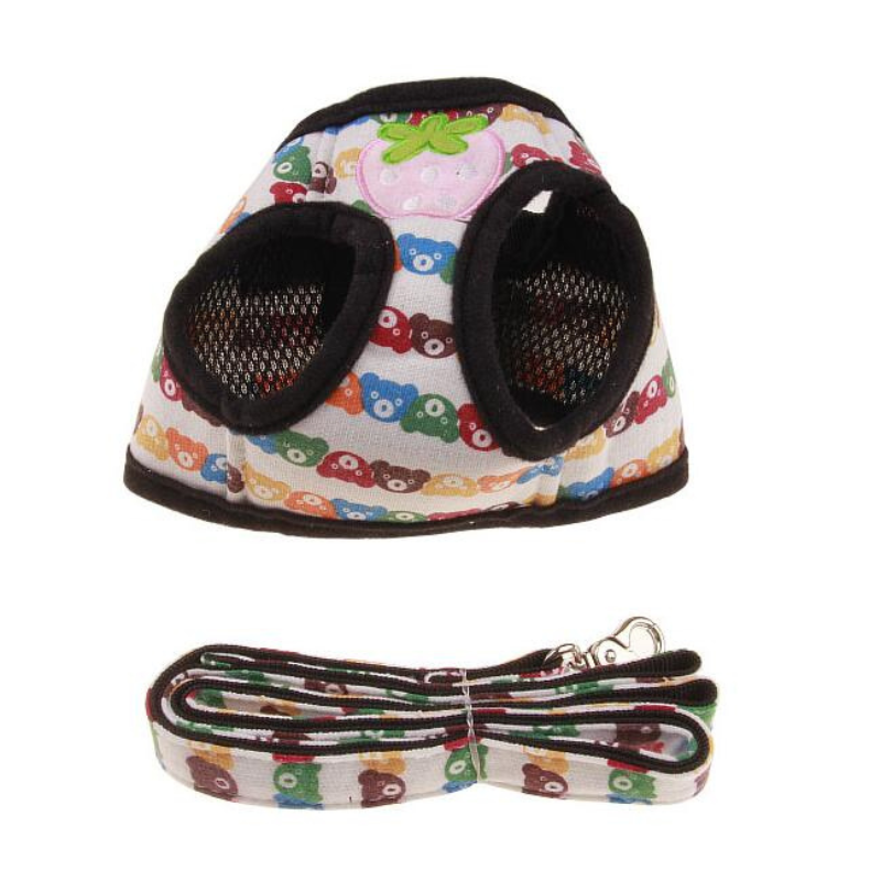 Dog Harness Vest Leash Set
