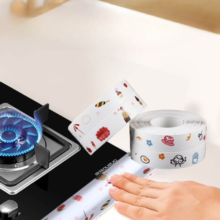 Kitchen Sink Seam Stickers Self  Adhesive Corner Tape