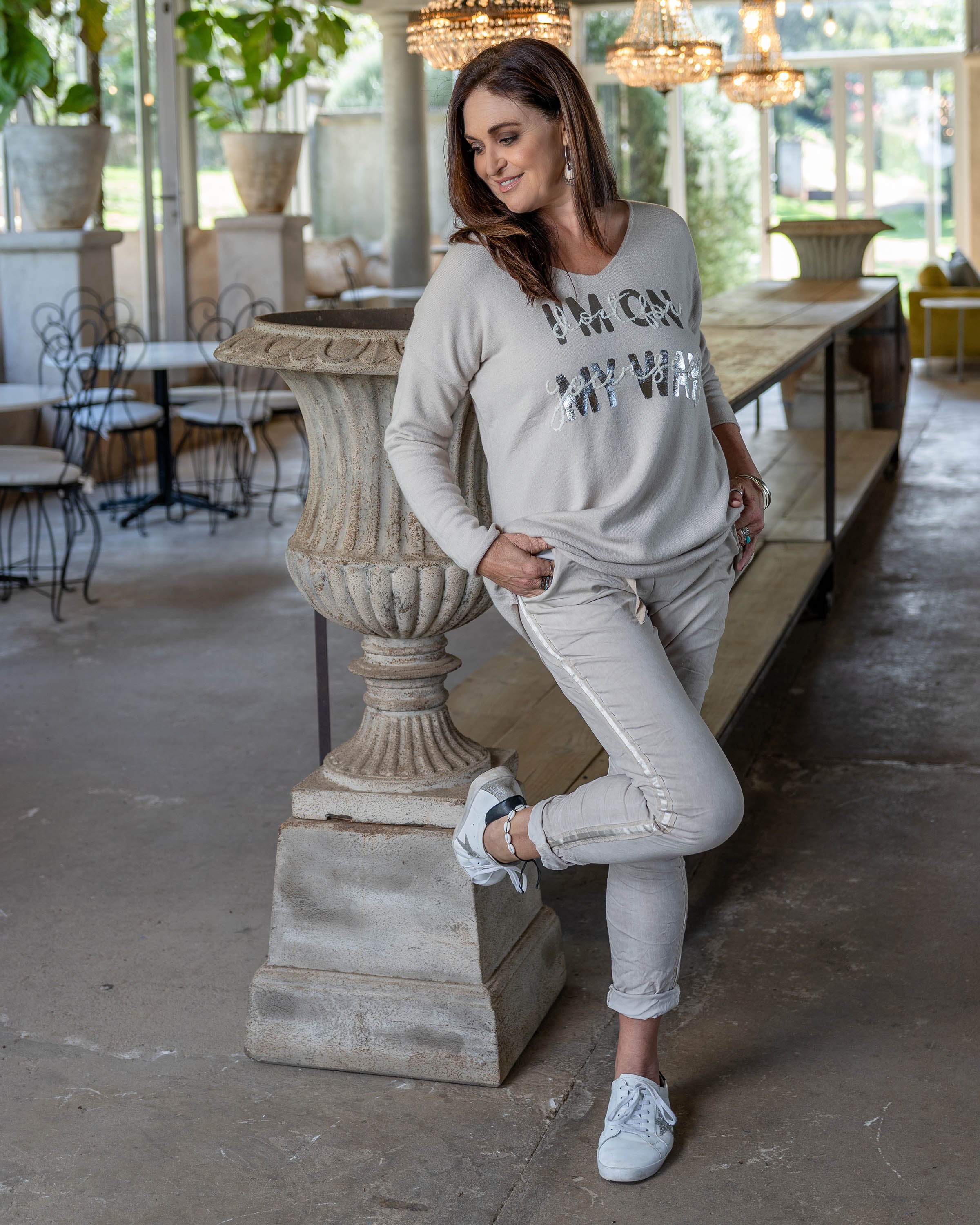 Do It For Yourself Knit | Oatmeal