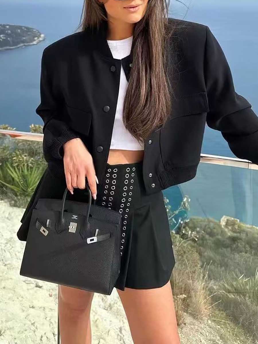 Street Personalized Flight Suit Jacket Coat Baseball Outerwear