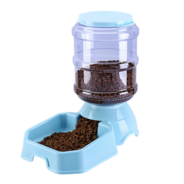 Adjustable Dog Food & Water Automatic Feeder