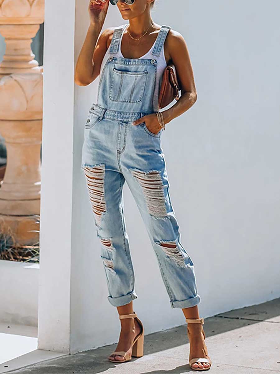 Temperament Commuter Cotton Plain Mid Rise Blue Jeans