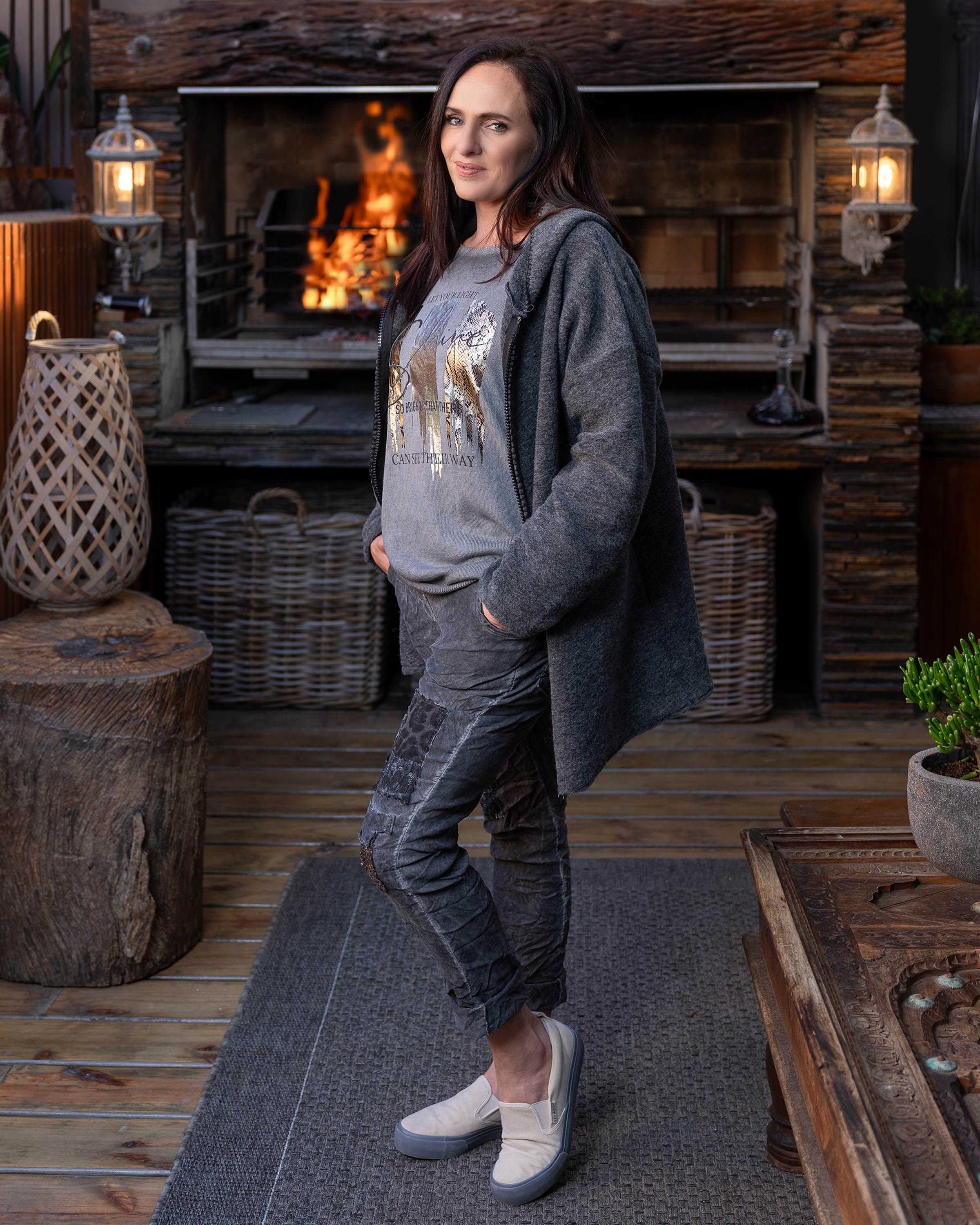 Feel The Heat Jacket | Dark Grey