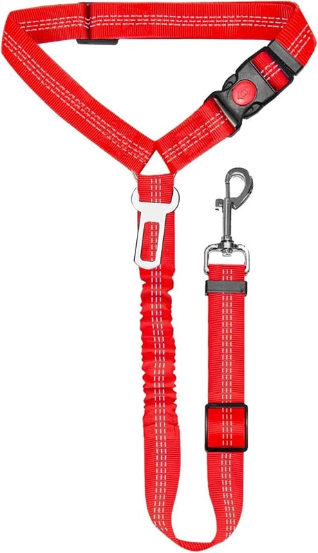 Pet Car Seat Belt Traction Rope Hot Picking Dog Rope Retractable Large Dog Ring Buckle Dog Chain Nylon