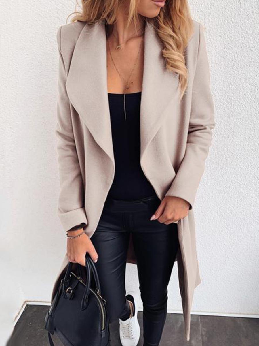 Belt Pocket Coat
