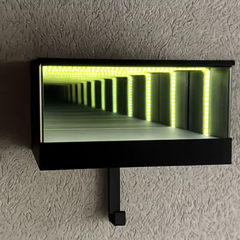 ⏳Limited-time 50% off⏰Infinity Mirror LED Garage Key Holder🗝️🪞🏎️