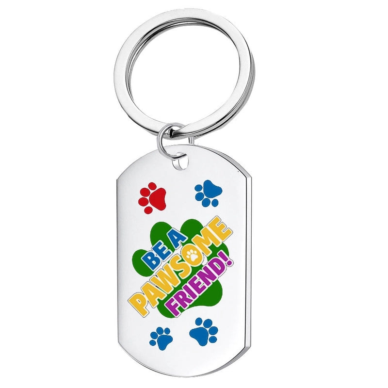 Cartoon Style Stainless Steel Letter Pet Accessories