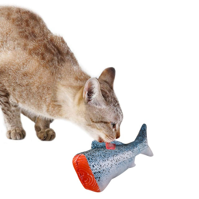 3D Fish Plush Toy Stuffed Catnip For Cats