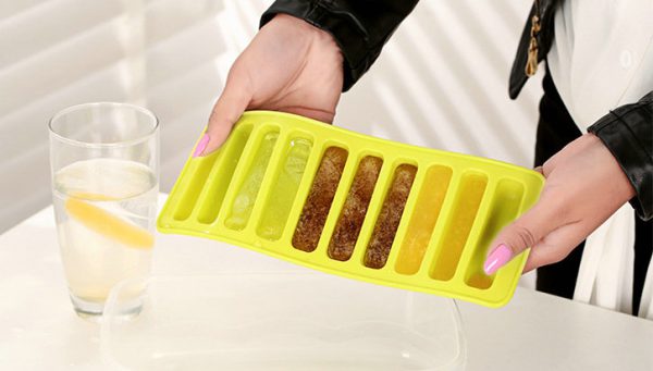 Grids Stick Shape Ice Tray for Home. School and Summers