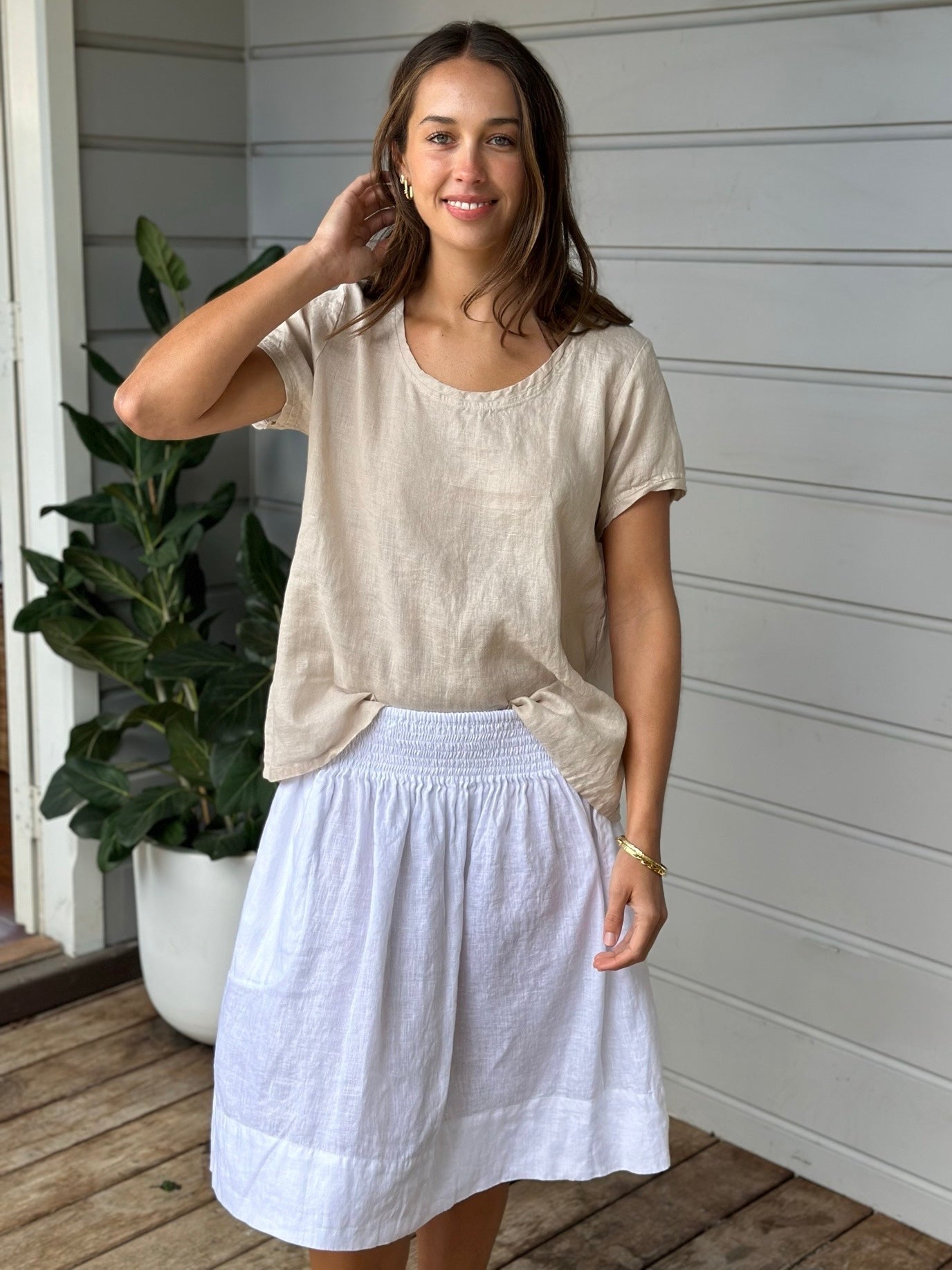 white linen