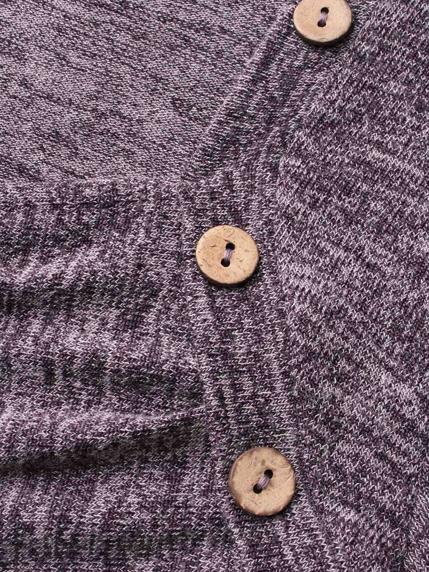 Heart Neckline Button Detailing Crossover Fit Dress