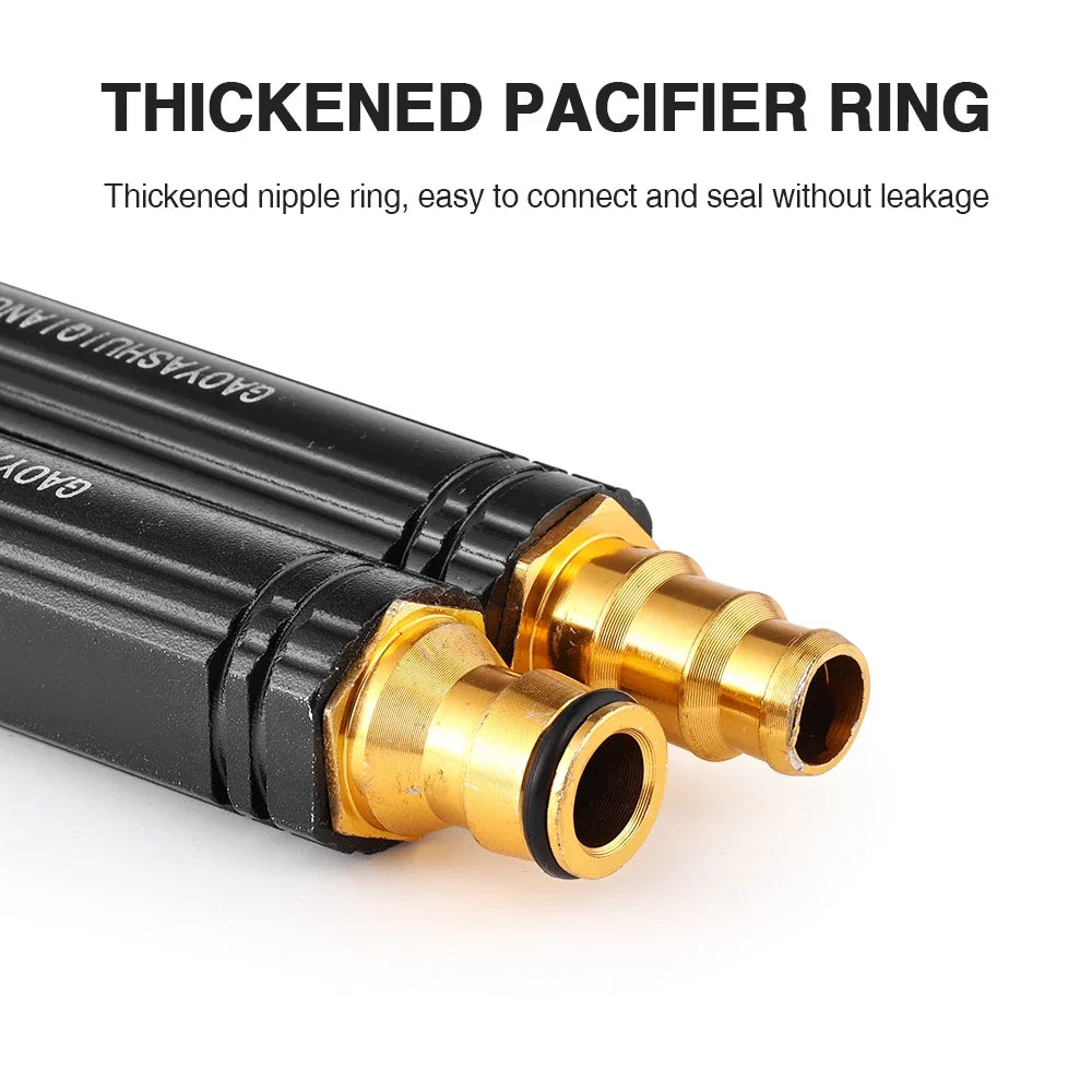 Adjustable High-Pressure Water Gun with Clamp and Universal Adaptar for home & outdoor use