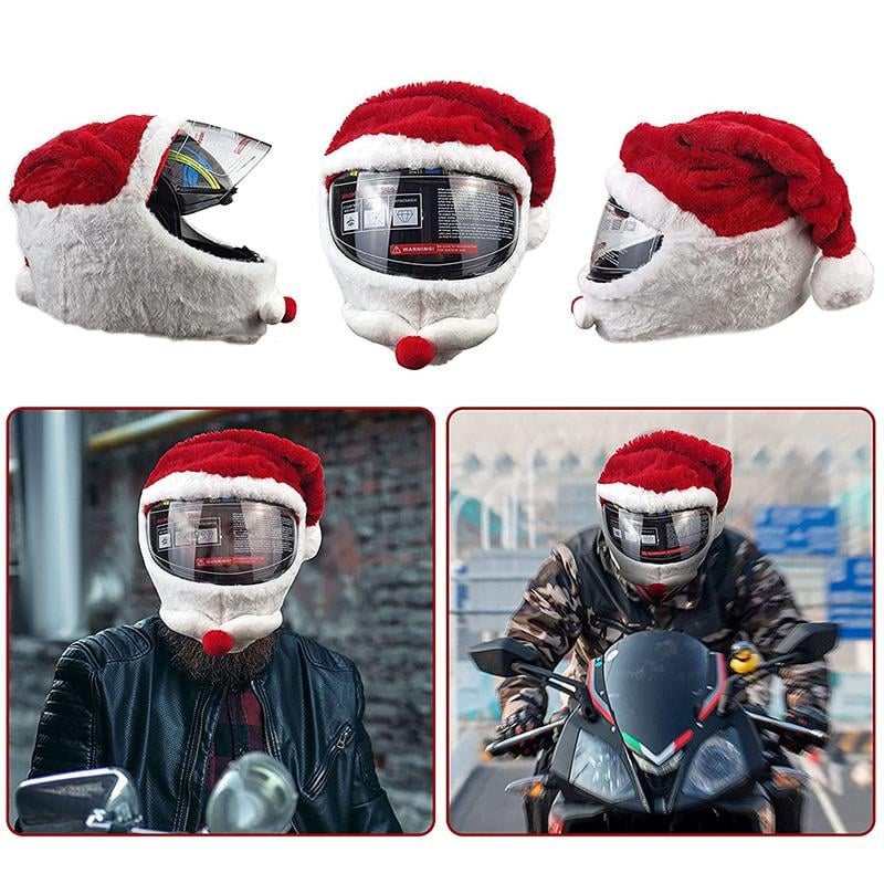 Santa Claus Motorcycle Helmet Protector