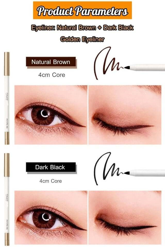 💥Buy 2 Get 1 Free🔥Quick Dry,Waterproof and Sweat Proof Eyeliner