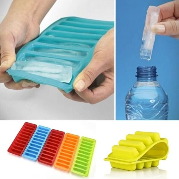 Grids Stick Shape Ice Tray for Home. School and Summers