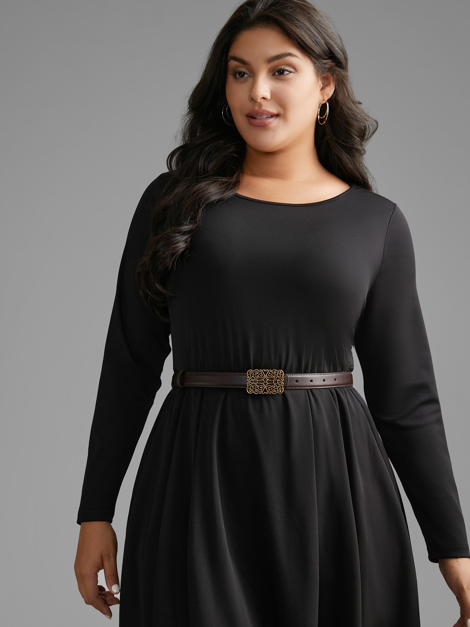 Vintage Metal Buckle Belt