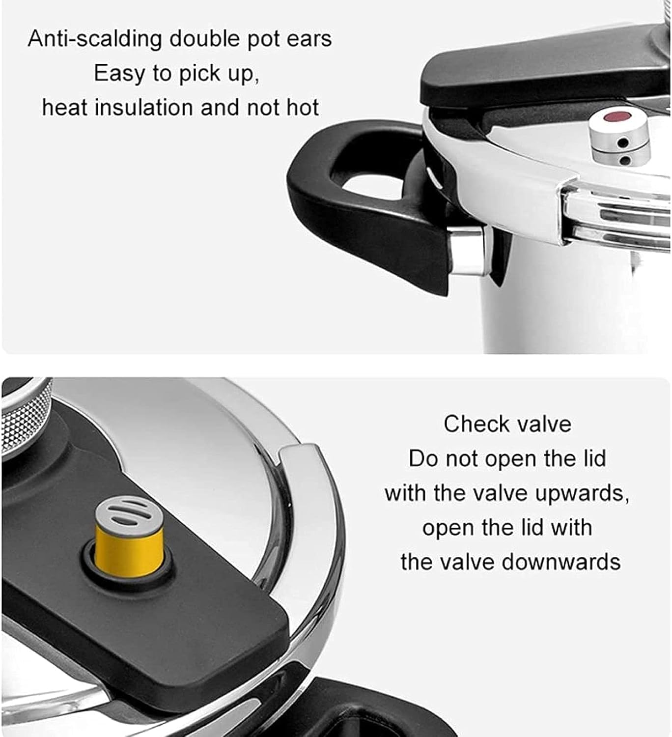 ⏰BUY 1 GET 1 FREE✨Pressure Cooker Stainless Steel,Premium Explosion-Proof High Pressure Cooking Pot