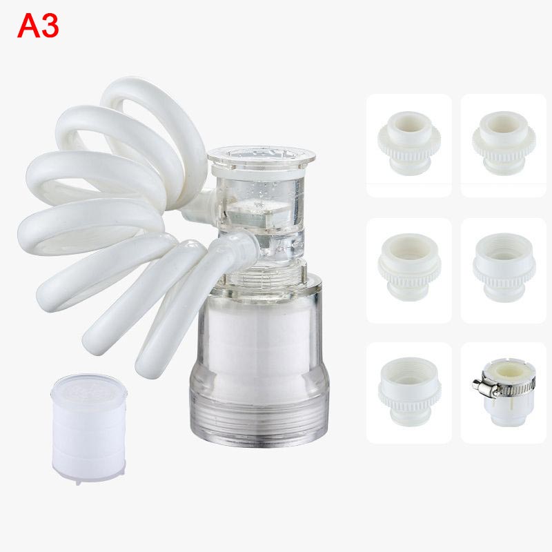 Universal Stretchable Extension Faucet with Filter