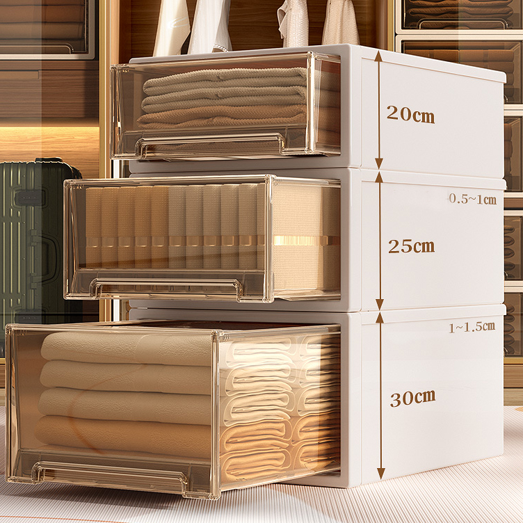 【Closet Underwear Drawer Organizer】Multifunctional Stackable Design for Efficient Storage