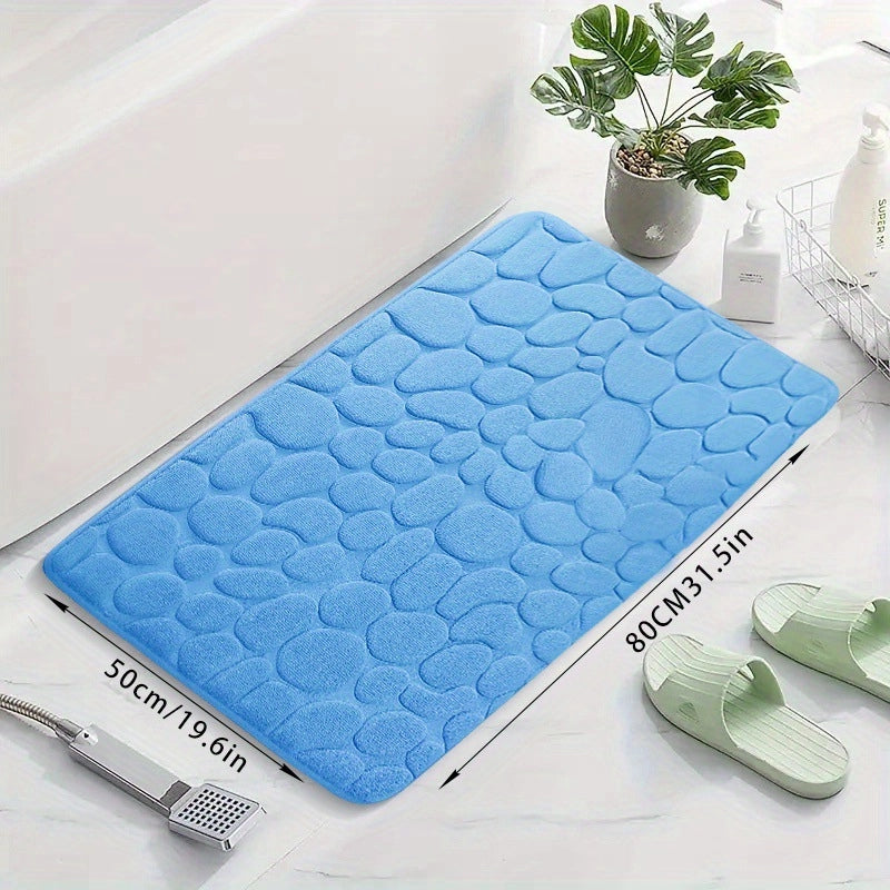 New Bathroom Non-slip Mat Shower Room Bathroom Floor Foot Mat Toilet Bathroom Waterproof Mat