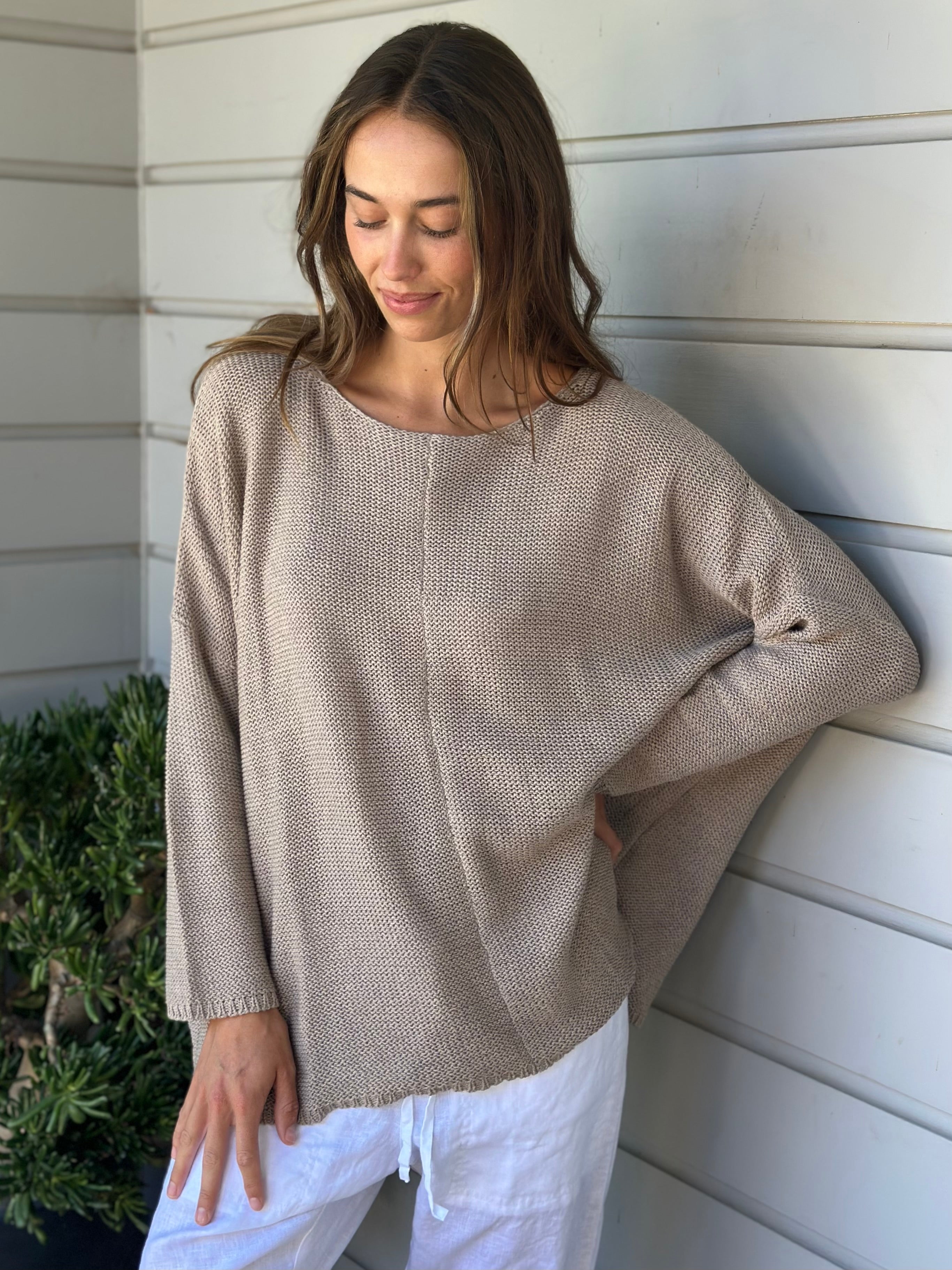 natural cotton knit