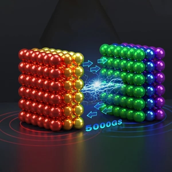 3D Puzzle Magnetic Balls - 216 magnetic balls