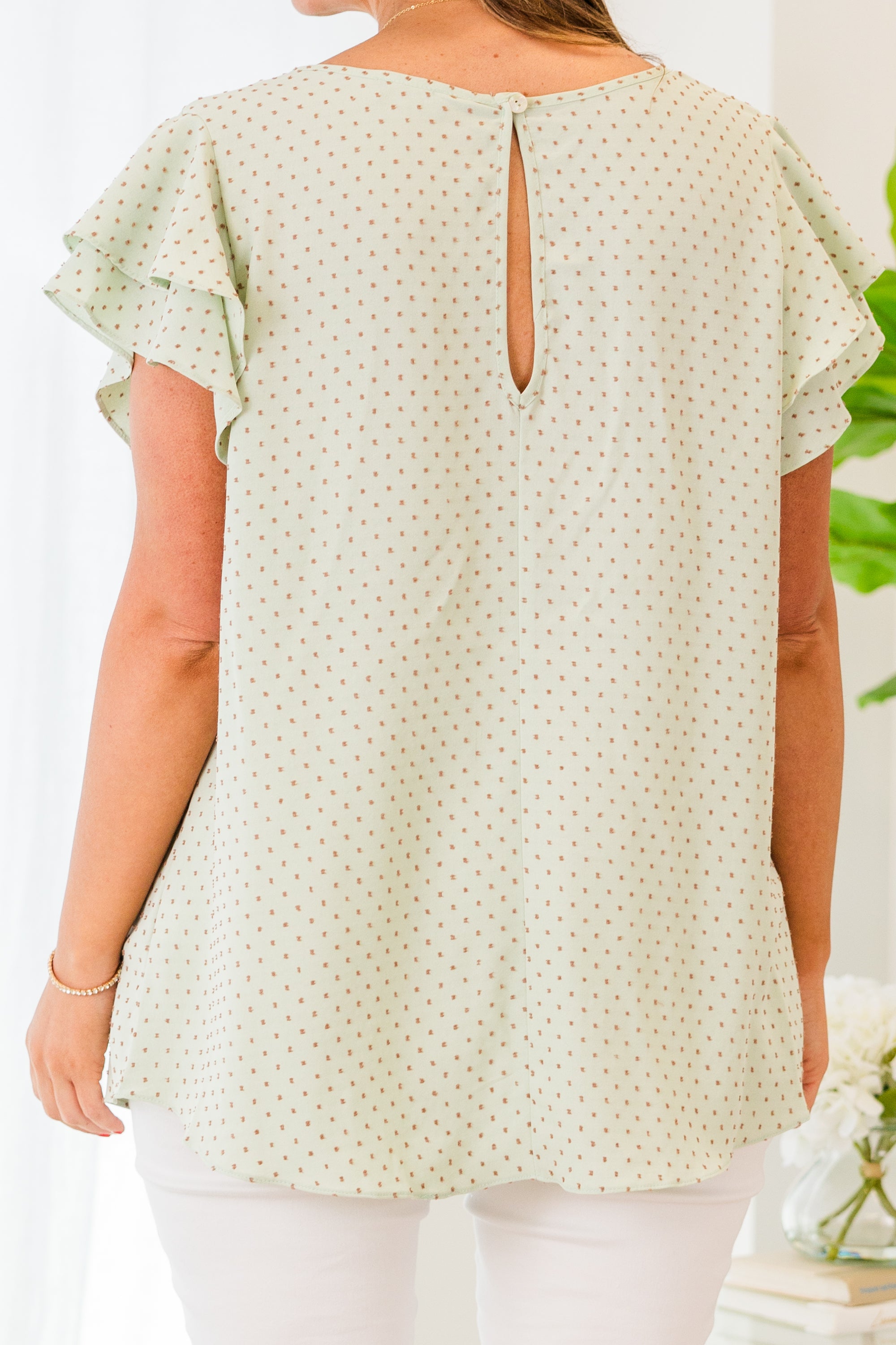 Good For Me Top. Mint