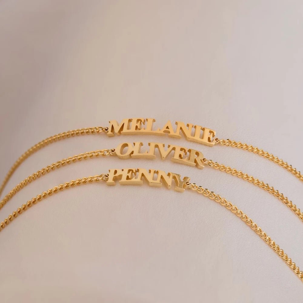 Customized Name Chain Bracelet