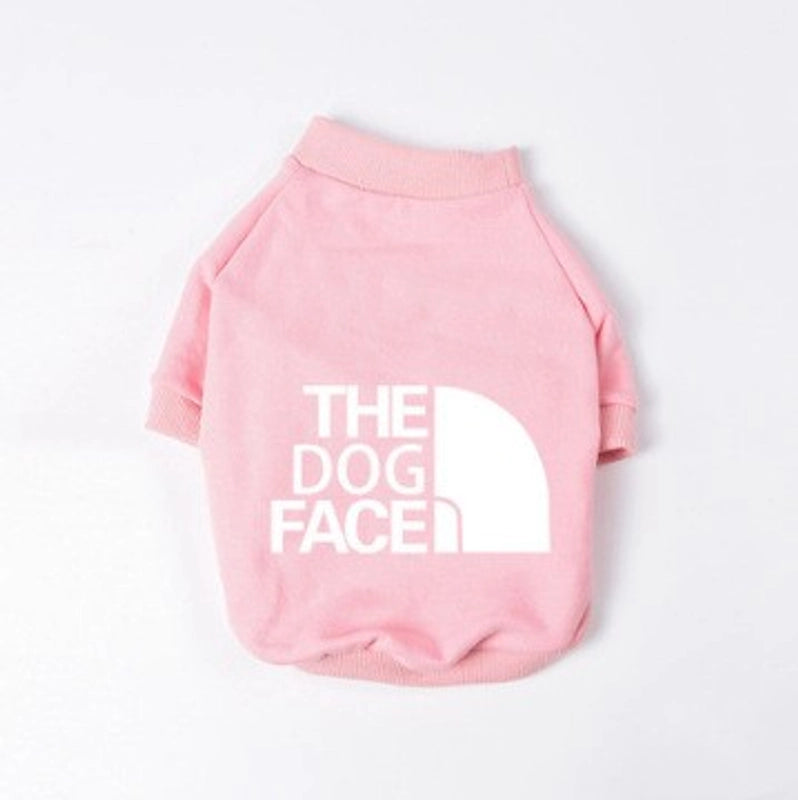 Minimalist Classic Style Polyester Letter Pet Clothing