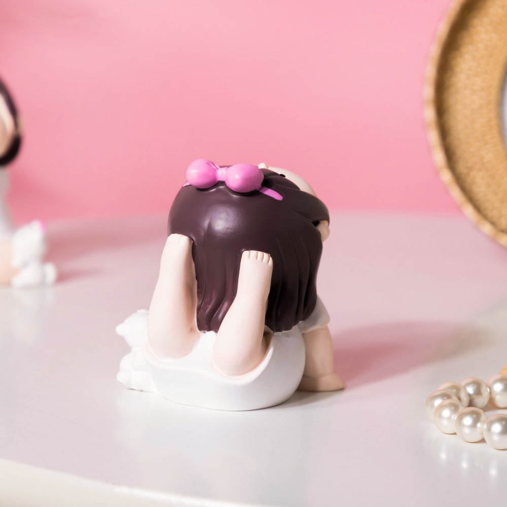Cutesy Yoga Girl Showpiece