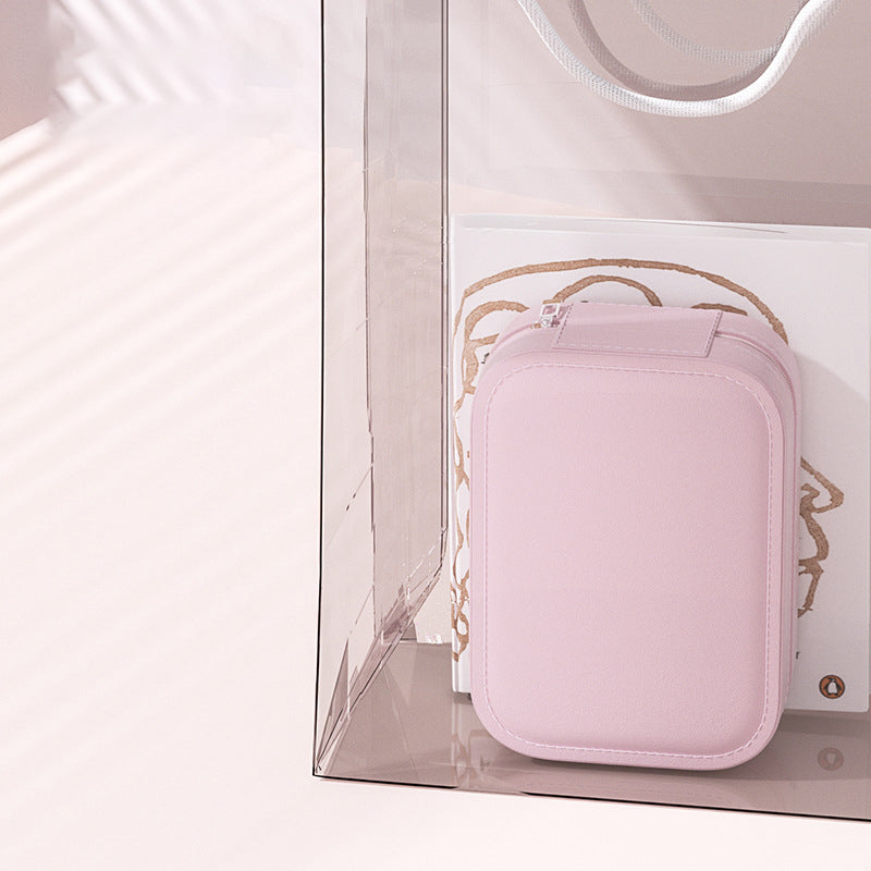 [Best Gift For Her] Integrated Makeup Storage Box With Light-Filling Mirror & Free shipping