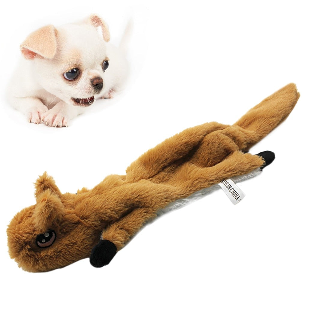 Animal-Shaped Squeaky Chew Toys for Dog