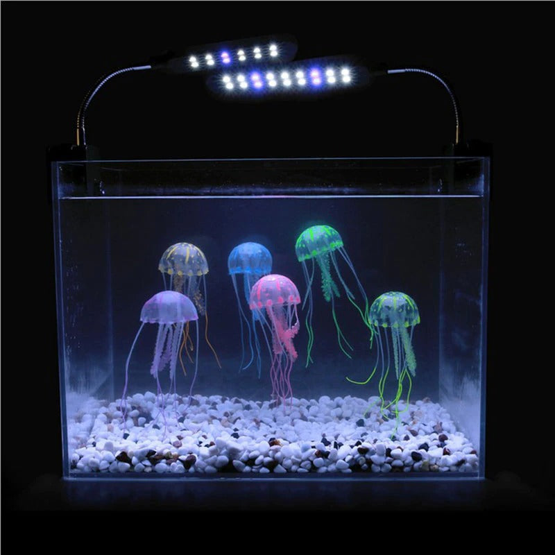 Jellyfish Fish Ornament For Aquarium